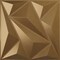 Ekena Millwork 19 5/8in. W x 19 5/8in. H Marquise EnduraWall Decorative 3D Wall Panel Covers 2.67 Sq. Ft. WP20X20MQCGH - alternate 1